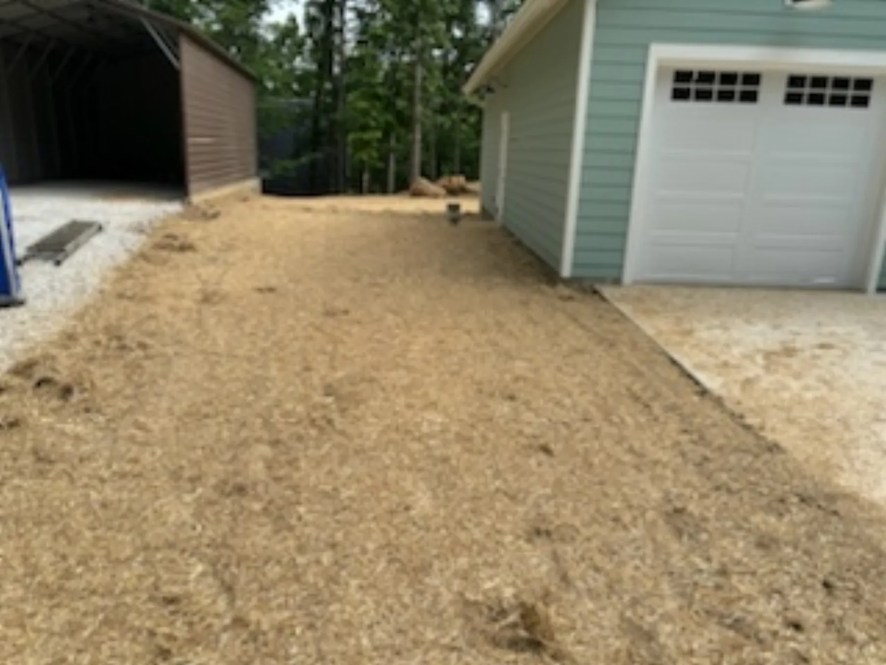 Graded development site in Coffee County, Tennessee