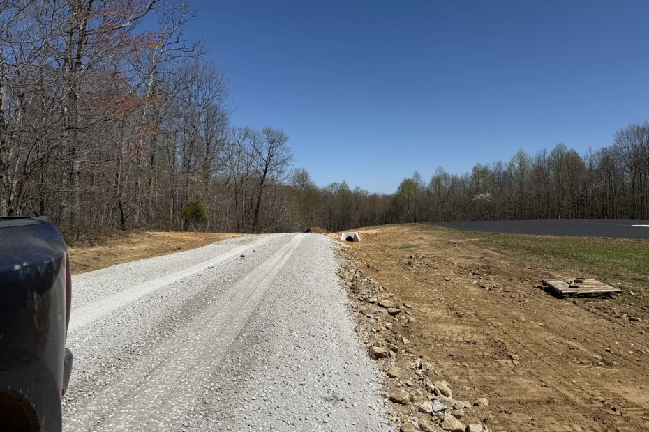 Gravel driveway installation in Tullahoma, TN